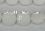 CCN2233 15.5 inches 16mm faceted coin candy jade beads wholesale