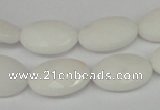 CCN225 15.5 inches 12*18mm faceted oval candy jade beads