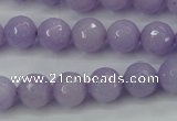 CCN2289 15.5 inches 10mm faceted round candy jade beads wholesale