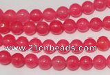 CCN23 15.5 inches 6mm round candy jade beads wholesale