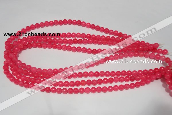 CCN23 15.5 inches 6mm round candy jade beads wholesale