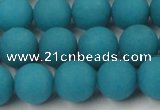CCN2472 15.5 inches 10mm round matte candy jade beads wholesale