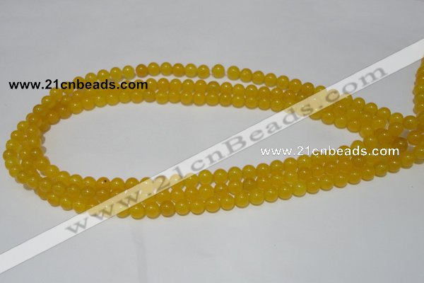 CCN25 15.5 inches 6mm round candy jade beads wholesale