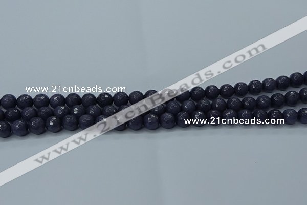 CCN2568 15 inches 10mm faceted round candy jade beads wholesale