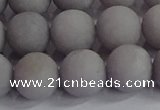 CCN2584 15.5 inches 12mm round matte candy jade beads wholesale