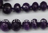 CCN2649 15.5 inches 5*8mm - 12*16mm faceted rondelle candy jade beads