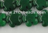 CCN2667 15.5 inches 16mm carved flower candy jade beads wholesale