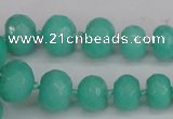 CCN2757 15.5 inches 5*8mm - 12*16mm faceted rondelle candy jade beads