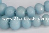 CCN2759 15.5 inches 5*8mm - 12*16mm faceted rondelle candy jade beads