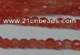 CCN2801 15.5 inches 2mm tiny faceted round candy jade beads