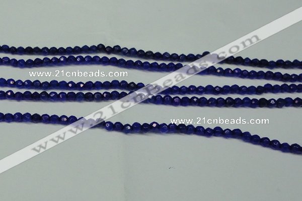 CCN2803 15.5 inches 2mm tiny faceted round candy jade beads