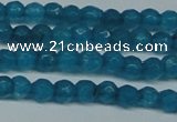 CCN2815 15.5 inches 3mm tiny faceted round candy jade beads