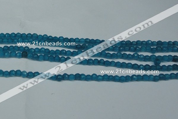 CCN2815 15.5 inches 3mm tiny faceted round candy jade beads