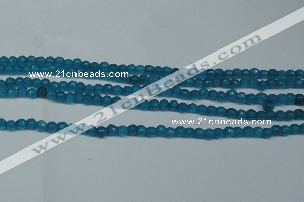 CCN2815 15.5 inches 3mm tiny faceted round candy jade beads