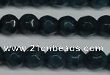 CCN2837 15.5 inches 5mm faceted round candy jade beads