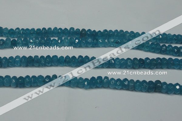 CCN2855 15.5 inches 2*4mm faceted rondelle candy jade beads