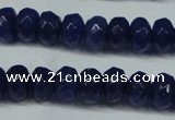 CCN2856 15.5 inches 2*4mm faceted rondelle candy jade beads