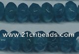 CCN2863 15.5 inches 4*6mm faceted rondelle candy jade beads