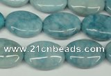 CCN2951 15.5 inches 15*20mm oval candy jade beads wholesale