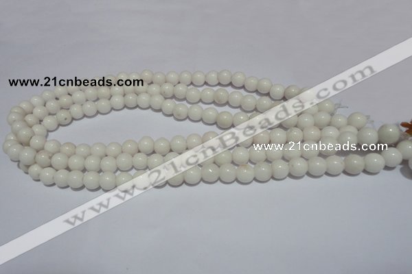 CCN30 15.5 inches 8mm round candy jade beads wholesale
