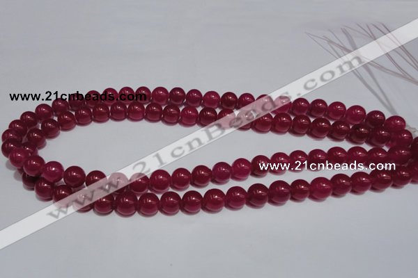 CCN34 15.5 inches 8mm round candy jade beads wholesale