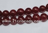 CCN36 15.5 inches 8mm round candy jade beads wholesale