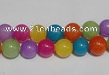 CCN38 15.5 inches 8mm round candy jade beads wholesale