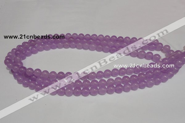 CCN39 15.5 inches 8mm round candy jade beads wholesale