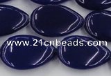 CCN3903 15.5 inches 18*25mm flat teardrop candy jade beads