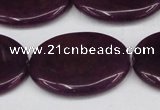 CCN3992 15.5 inches 30*40mm oval candy jade beads wholesale