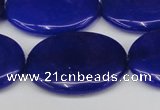 CCN3995 15.5 inches 30*40mm oval candy jade beads wholesale