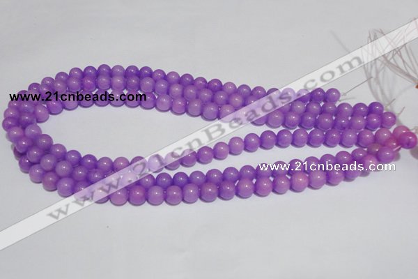 CCN40 15.5 inches 8mm round candy jade beads wholesale