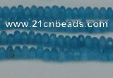 CCN4107 15.5 inches 2*4mm faceted rondelle candy jade beads