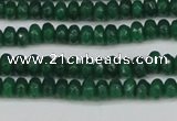 CCN4110 15.5 inches 2*4mm faceted rondelle candy jade beads