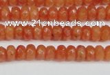 CCN4121 15.5 inches 4*6mm faceted rondelle candy jade beads