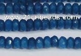 CCN4134 15.5 inches 4*6mm faceted rondelle candy jade beads