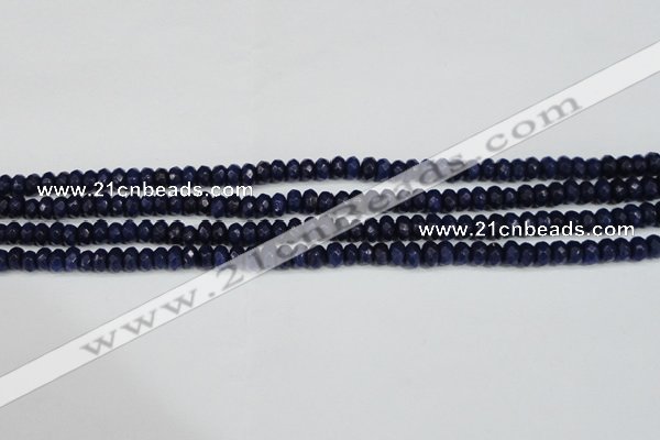 CCN4143 15.5 inches 4*6mm faceted rondelle candy jade beads
