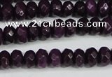 CCN4164 15.5 inches 5*8mm faceted rondelle candy jade beads