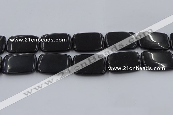 CCN4214 15.5 inches 30*40mm rectangle candy jade beads wholesale