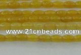 CCN4511 15.5 inches 3*5mm rice candy jade beads wholesale