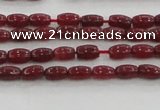 CCN4513 15.5 inches 3*5mm rice candy jade beads wholesale