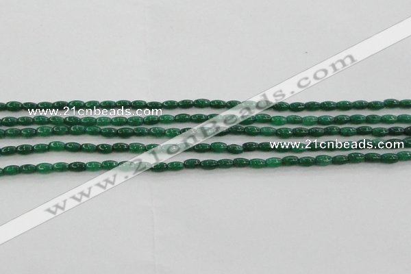 CCN4516 15.5 inches 3*5mm rice candy jade beads wholesale