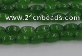 CCN4523 15.5 inches 4*6mm rice candy jade beads wholesale