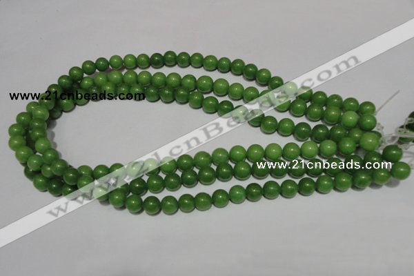 CCN46 15.5 inches 8mm round candy jade beads wholesale