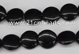 CCN479 15.5 inches 12mm flat round candy jade beads wholesale