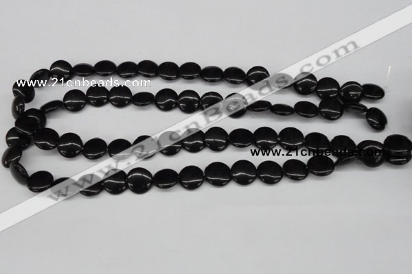 CCN479 15.5 inches 12mm flat round candy jade beads wholesale
