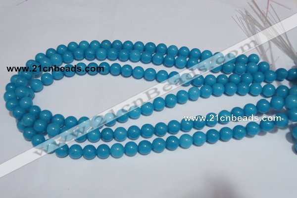 CCN48 15.5 inches 8mm round candy jade beads wholesale