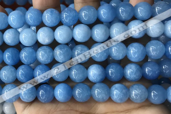 CCN5004 15.5 inches 8mm & 10mm round candy jade beads wholesale