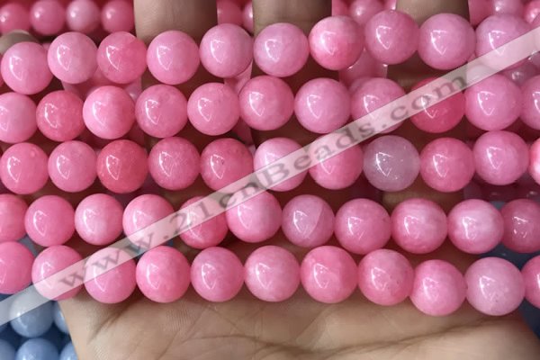 CCN5015 15.5 inches 8mm & 10mm round candy jade beads wholesale