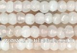 CCN5101 15 inches 3*4mm faceted rondelle candy jade beads